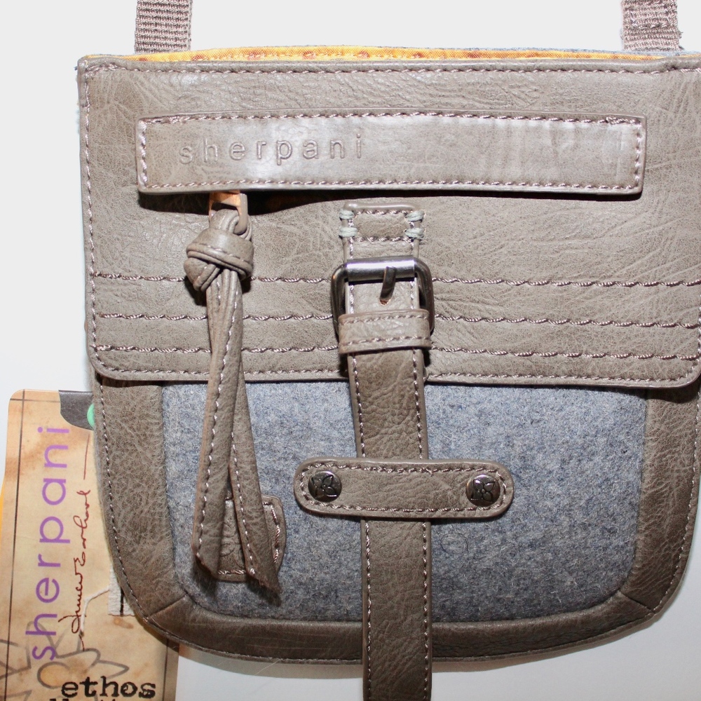 Piper Mini Grey Cross Body Bag